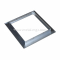 Stainless Steel Dinning Table With Acrylic Tabletop